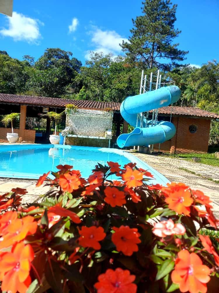 Chacara Cantinho Da Felicidade Juquitiba Bagian luar foto